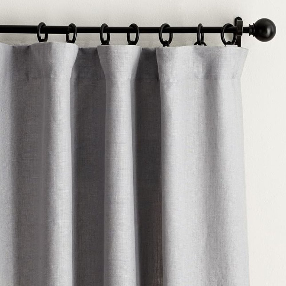 Pottery Barn Belgian Linen Blackout Curtain